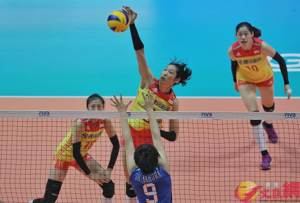 圖集 | 世界女排聯賽香港站第二輪 中國女排3:0輕取日本