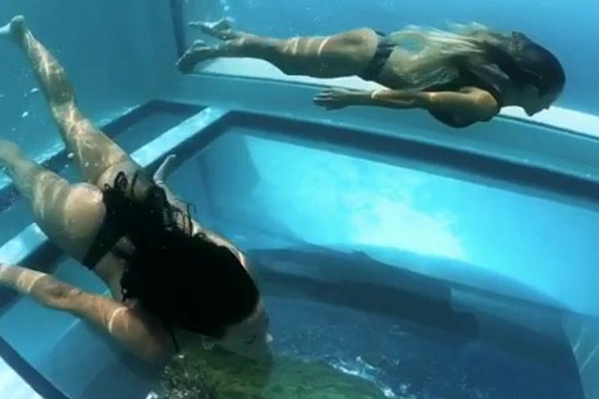 全球最刺激的懸崖泳池 懸空透明可俯瞰152米深淵