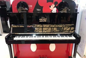 ﻿﻿Music China開幕 迪士尼系列鋼琴吸睛