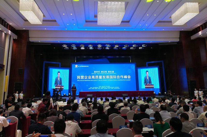 民營企業高質量發展國際合作峰會在蓉召開
