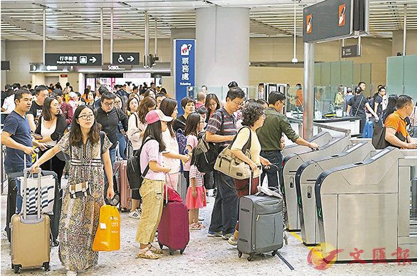 高鐵西九龍站投入服務1個月，已有逾160萬人次通關