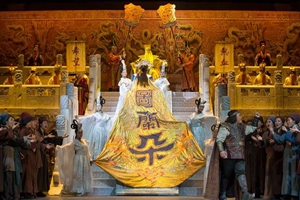 實驗京劇《圖蘭朵》意大利北部城市首演廣受好評