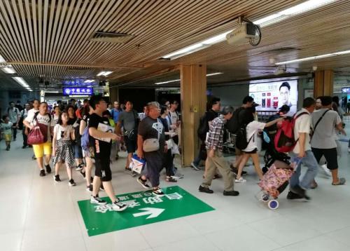﻿出境高峰將至　下周進出香港人員約169萬