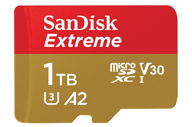 迄今最大最快存儲卡來了！WD發佈1TB microSD卡