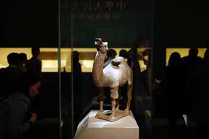 絲綢之路國家博物館文物精品展在京開幕