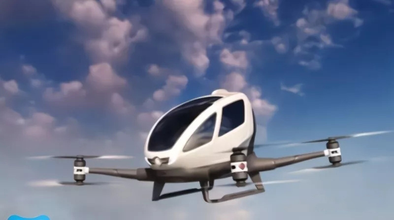印尼造了個飛行計程車 長得像無人機底盤扣了個機艙