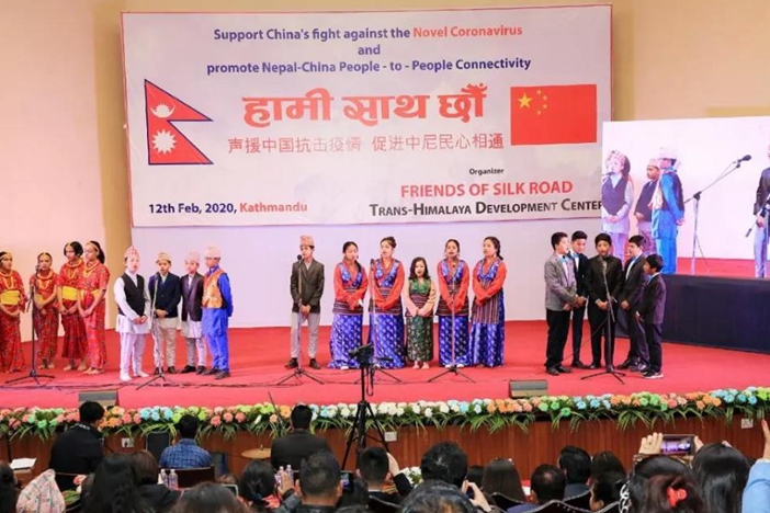 尼泊爾各界通過詩詞歌曲和繪畫作品表達對中國抗擊疫情的支持