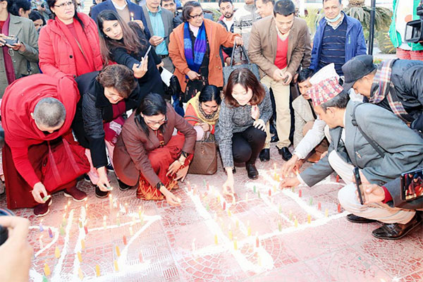 尼泊爾舉辦“支持中國抗擊疫情，促進中尼民心相通”活動