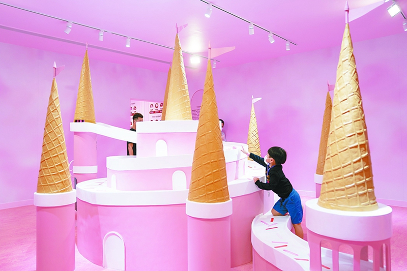 在新加坡霜淇淋博物館“找童年”