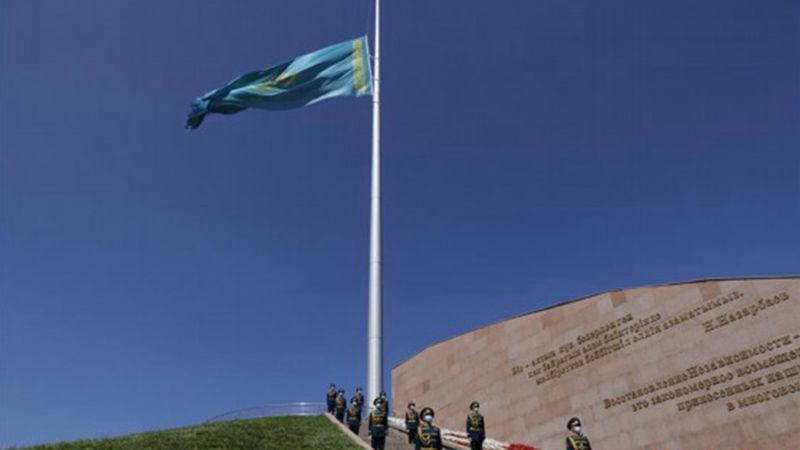 哈薩克斯坦舉行全國哀悼日活動