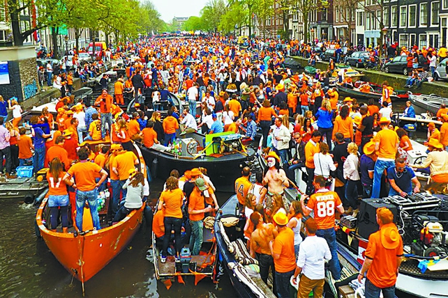 荷蘭國慶日，全球最大生日派對
