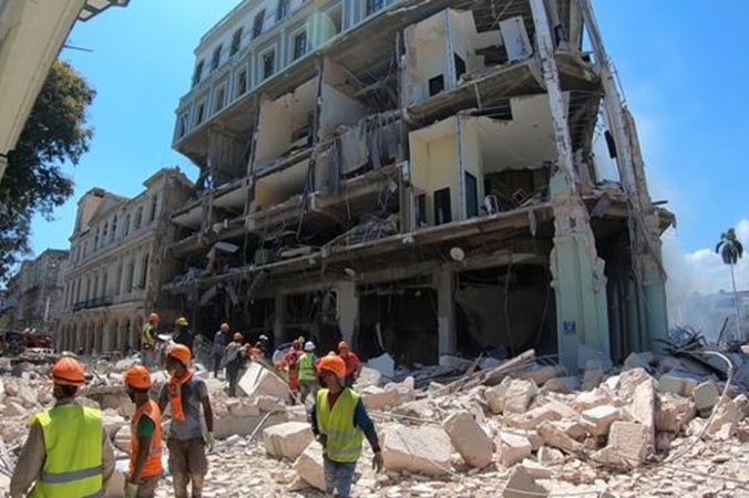 古巴首都哈瓦那發生酒店爆炸事故 已致18死64傷
