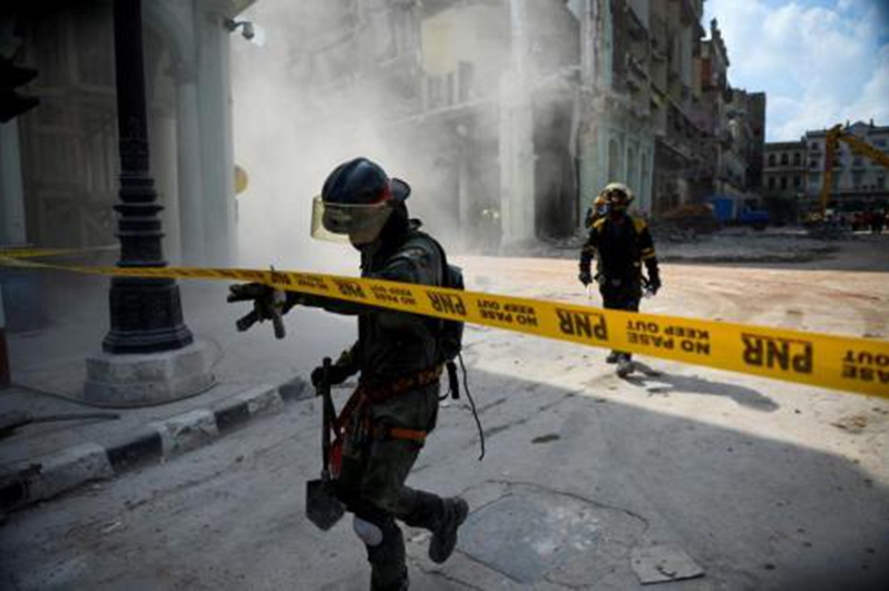 古巴首都哈瓦那一酒店爆炸事故死亡人數升至45人