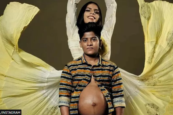 印度伴侶暫停變性中途備孕，曬出孕照走紅社交媒體