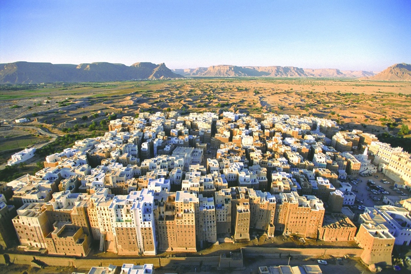也門希巴姆，獨一無二的土坯城