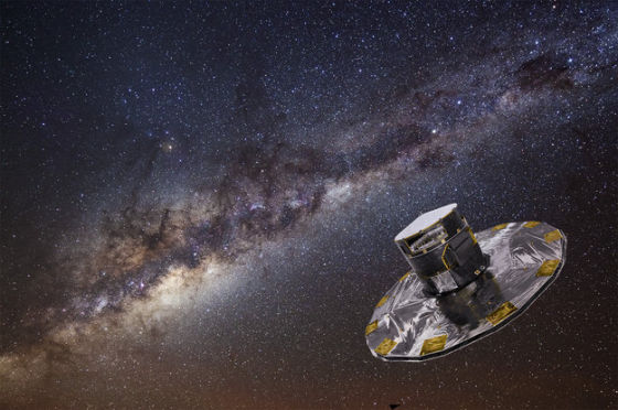 歐航局“蓋亞”空間探測器發現約50萬顆新恒星