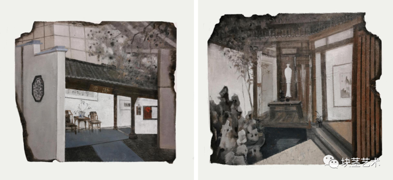 李猛《瀞园浅语系列组画》纸本油画38×42cm.png