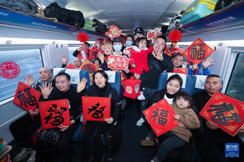 今日中國鐵路預計發送旅客1250萬人次