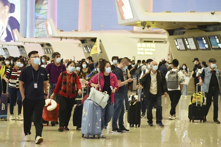 中國春節假期客運量創新高 1月民航客運總量同比增44.6%