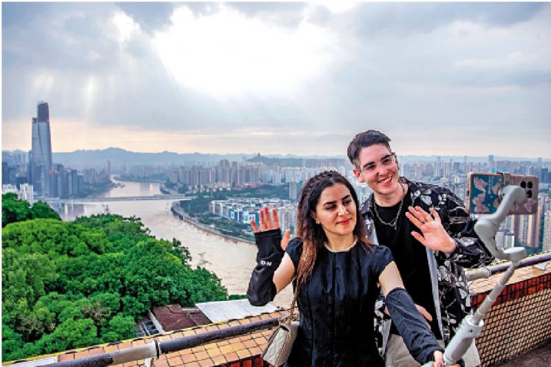 中國免簽政策 吸引外國遊客