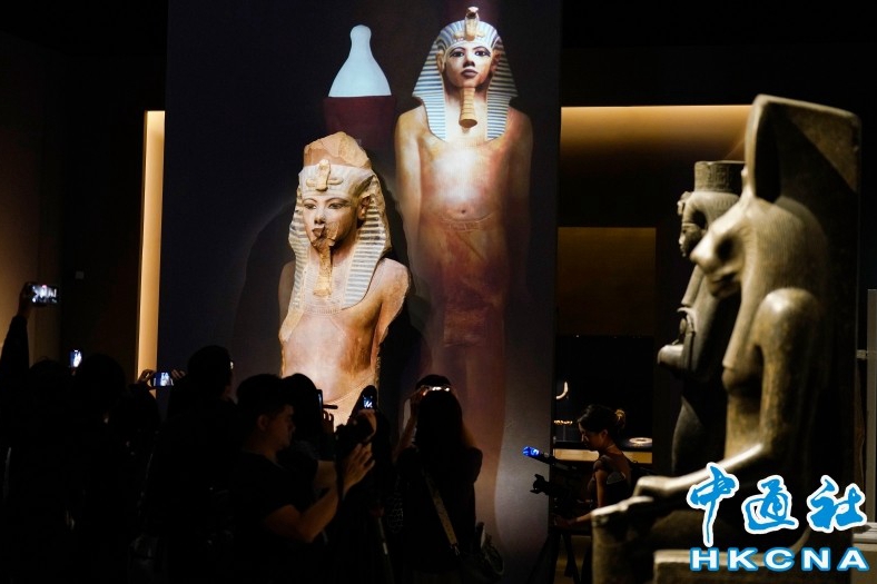 香港歷來最大規模古埃及文物展在故宮館呈現
