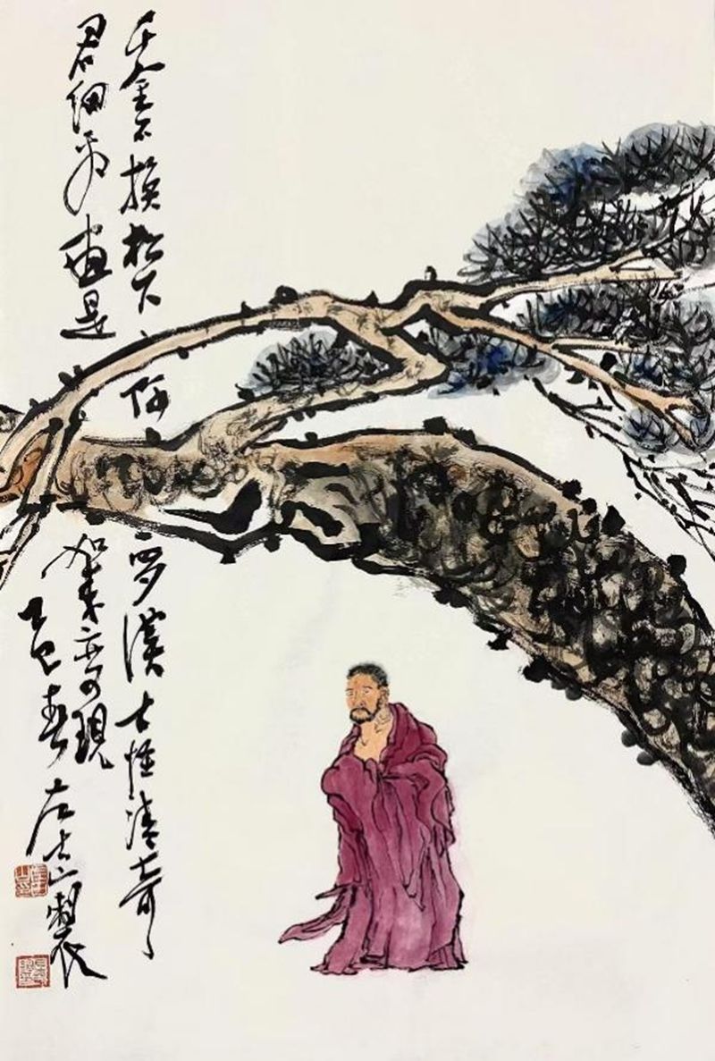 10古山松——神通妙相 45×70cm 2025年.jpg