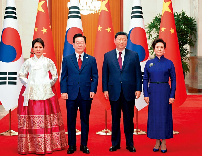 同李在明會談 強調攜手捍衛二戰勝利成果 習近平：中韓應當堅定站在歷史正確一邊